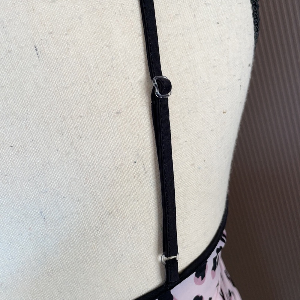 Alfani pink/black leopard print pajama set size s - Picture 5 of 14
